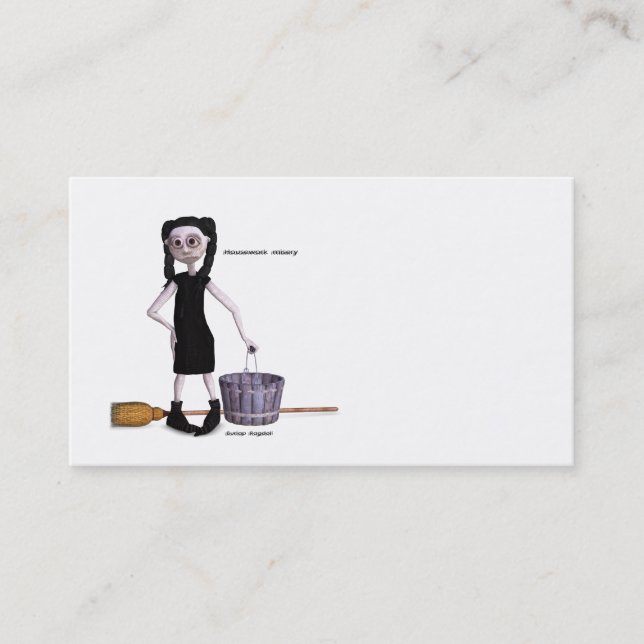 BurlapRagdoll visitkort (Framsida)