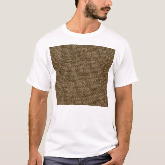 Burlapstrukturbakgrund T-shirt
