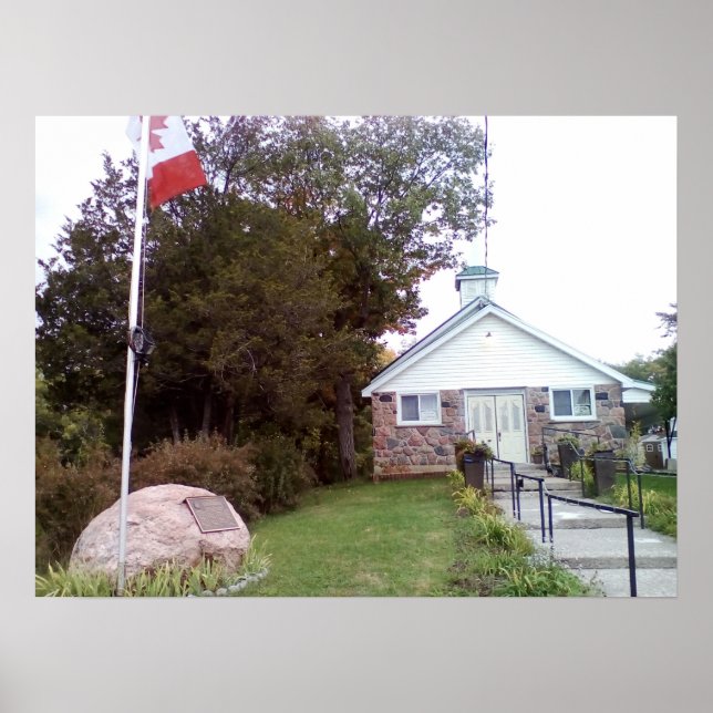 Burleigh Falls Community Church Poster (Framsidan)