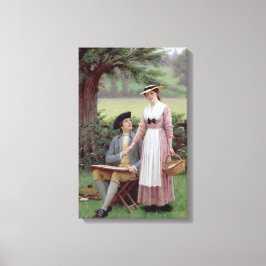 Burleighs och hans vackra Dam Canvastryck