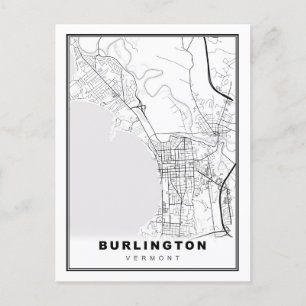 Burlington Karta Vykort