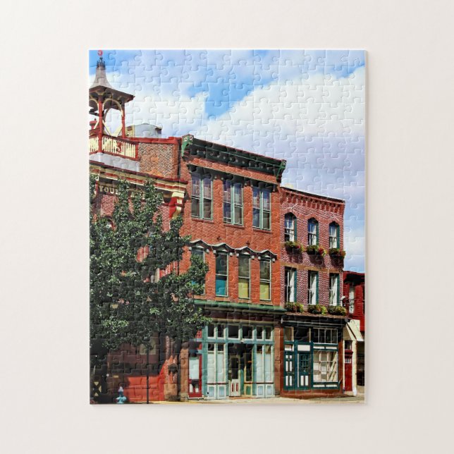 Burlington NJ - Street in Historic District Pussel (Vertikal)