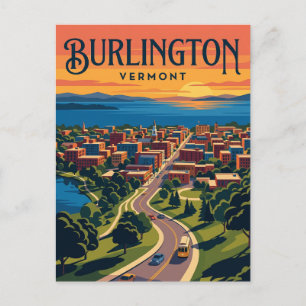Burlington USA blir Burlington på svenska, men eft Vykort