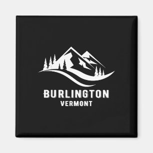 Burlington vermont berg souvenir souvenir magnet