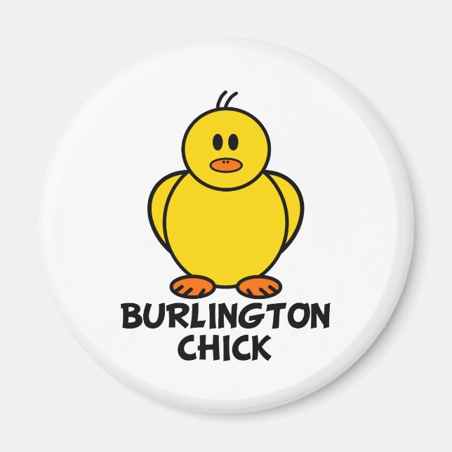 Burlington Vermont Chick Magnet (Framsidan)