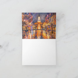 Burlington Vermont Church Street Notecards Tack Kort