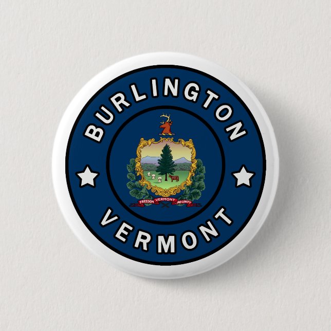 Burlington Vermont Knapp (Framsida)