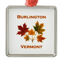 Burlington Vermont nedgånglövverk - lönnlöv