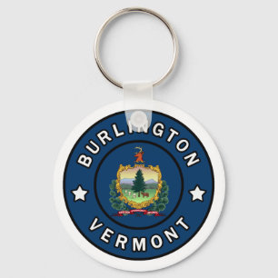 Burlington Vermont Nyckelring