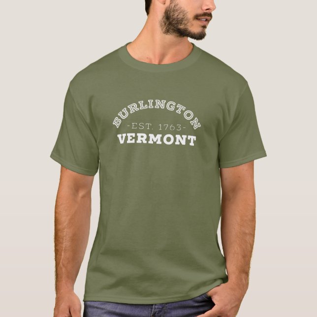 Burlington Vermont Tröja (Framsida)