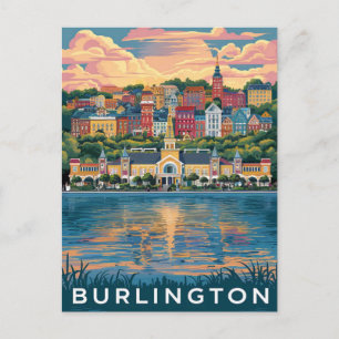 Burlington, Vermont Vykort