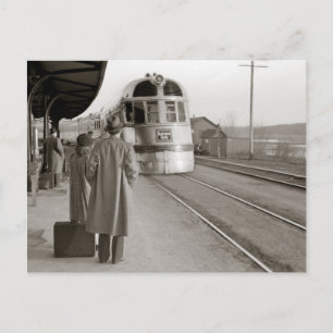 Burlington Zephyr-tåg, 1940 Vykort