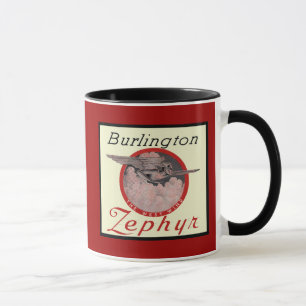 Burlington Zephyr Tåg Mugg