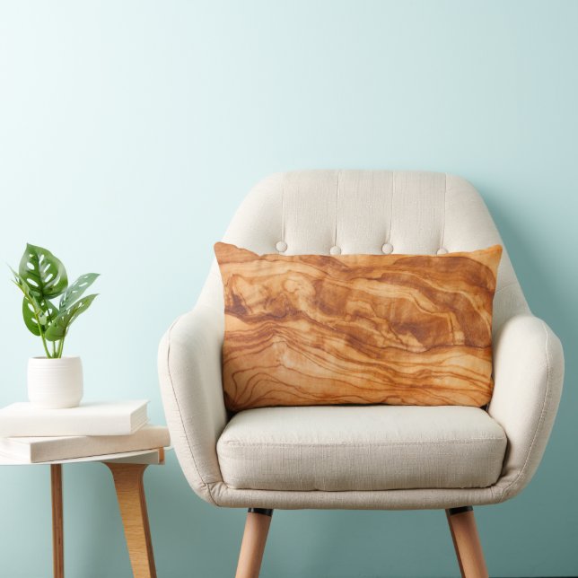 Burly Wood Grain Dekorativ kudde (Stol)