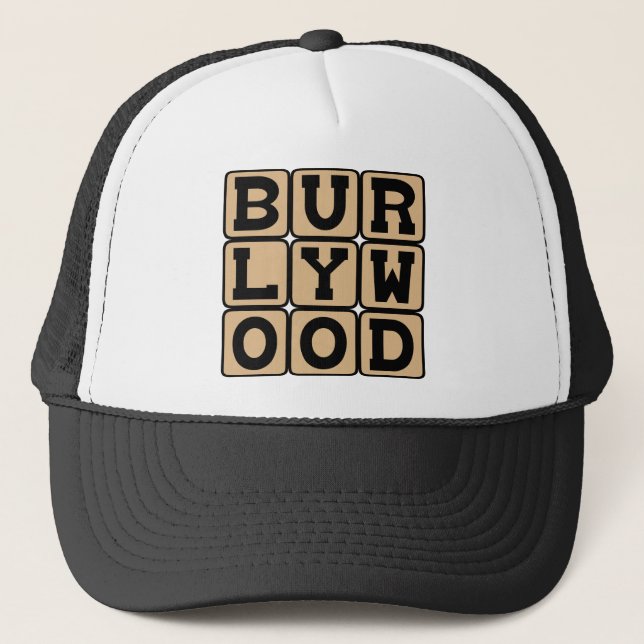 Burlywood, Färg Truckerkeps (Framsida)