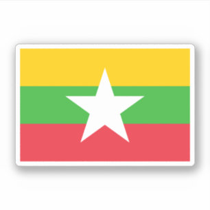 Burma (1989) klistermärken