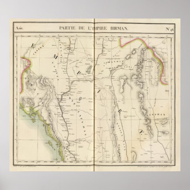 Burma, Asien 96 Poster (Framsidan)