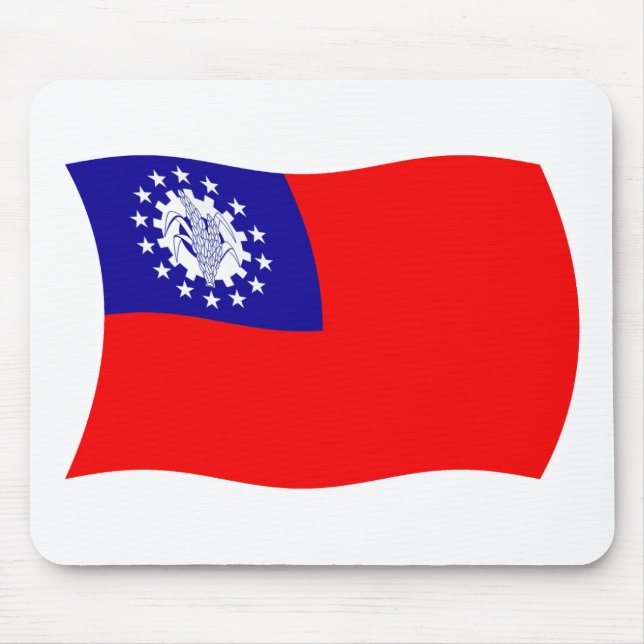 Burma Flag Musmattor (Framsidan)