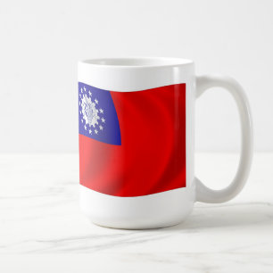 Burma Flagga Mugg