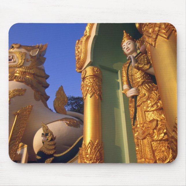 Burma (Myanmar), Rangoon (Yangon) tempel Musmatta (Framsidan)