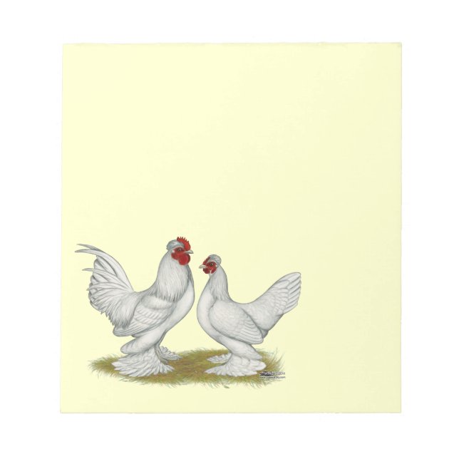 Burmese Bantams Anteckningsblock (Framsida)