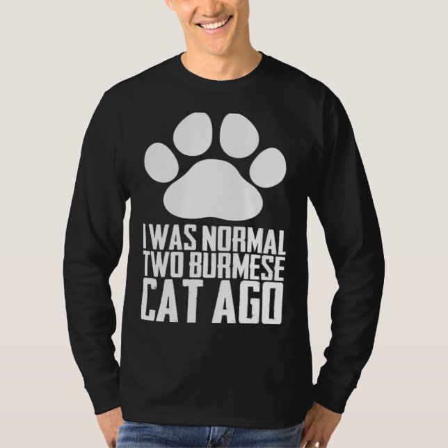 Burmese  Burmese kitten T Shirt (Framsida)