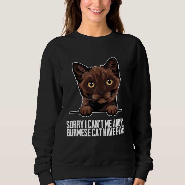 Burmese  Burmeses  Burmese cats T Shirt (Framsida)