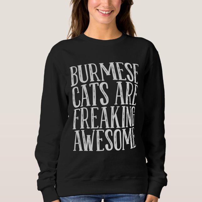 Burmese cat  Burmese  Burmese kitten  6 T Shirt (Framsida)