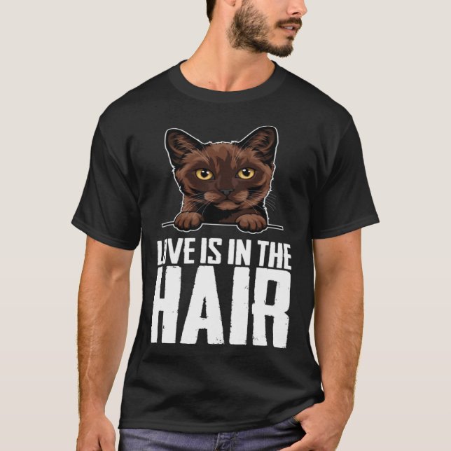 Burmese cat  Burmese dad  Burmese  1 T Shirt (Framsida)