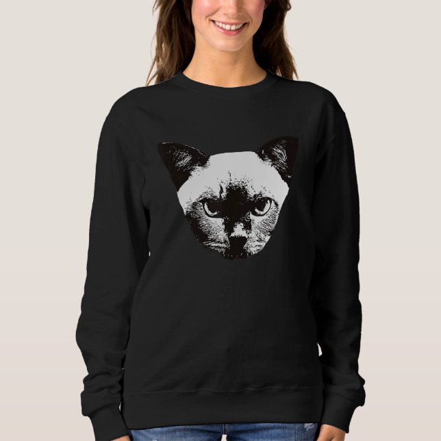 Burmese Cat T Shirt (Framsida)