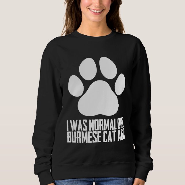 Burmese kitten  Burmese mom  Burmese dad  4 T Shirt (Framsida)