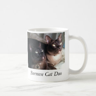 BurmeseDuo_18 Burmese kattDuo Kaffemugg