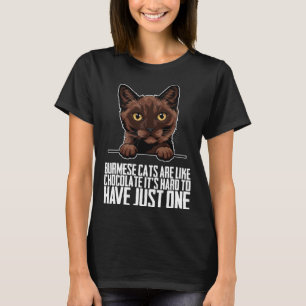 Burmeser Burmeser katter Burmeser mamma T Shirt