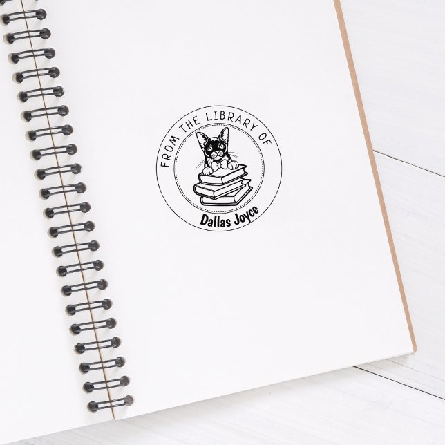 Burmesisk katt, Bok från Bibliotek Stämpel (Skapare uppladdad)