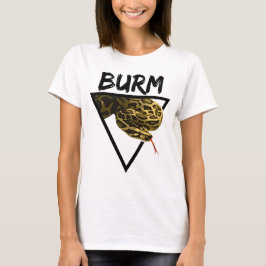Burmesisk Python Geometric T Shirt