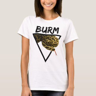 Burmesisk Python Geometric T Shirt