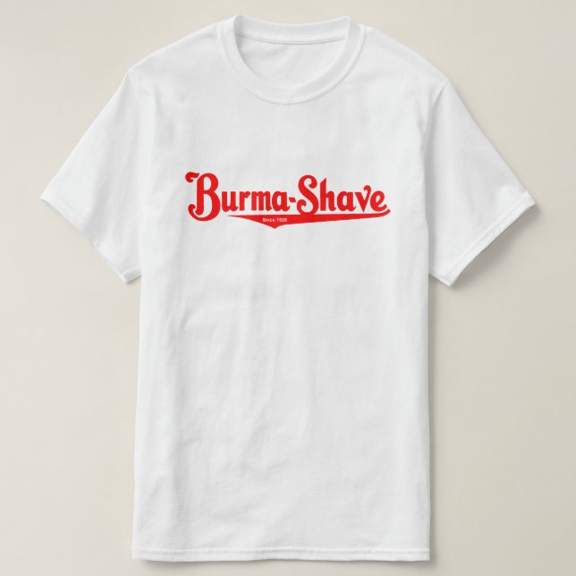 Burmesisk rakande grädde t-shirt (Design framsida)