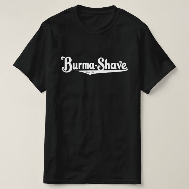 Burmesisk rakande grädde tee shirt (Design framsida)