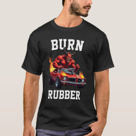 BURN GUBBER AMERICAN MUSCLE CAR T SHIRT