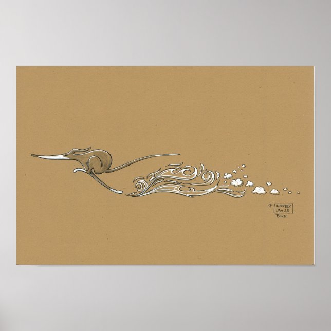 "Burn" Poster (Framsidan)