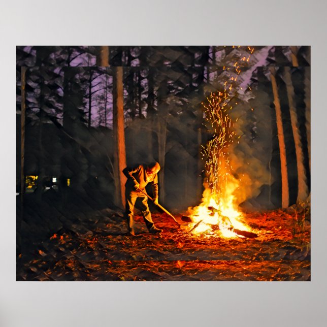  BURN SEASON Poster (Framsidan)