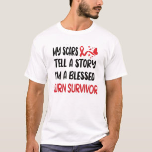 Burn Survivor Burn offer Burn-olycka T Shirt