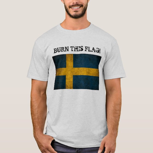 Burn Sweden T-shirt (Framsida)
