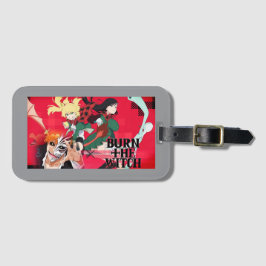 Burn the Witch Tote Bag – Spooky Halloween Accesso Bagagebricka
