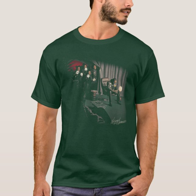 Burna Boy Inget tecken på svaghet retrovänner T Shirt (Framsida)