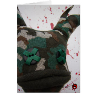 Burnark sockafasa Doldrite Hälsningskort