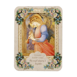 Burne-Jones Angel spelar flaggeolet CC0815 Magnet