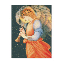 Burne-Jones Angel spelar flaggeolet CC1130