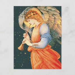 Burne-Jones Angel spelar flaggeolet CC1130 Vykort