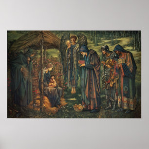 Burne-Jones - Betlehem-stjärnan Poster